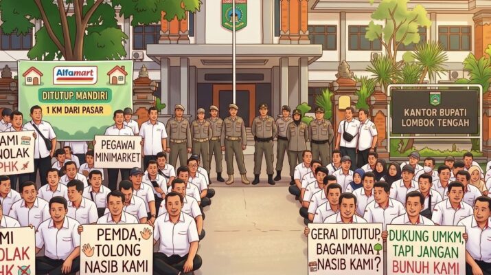Bupati Lombok Tengah Tegaskan Penutupan 25 Ritel Modern Bukan Tindakan Sepihak