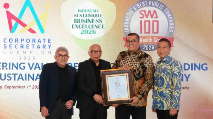 Bank Jakarta Raih Corporate Secretary Champion 2026, Perkuat Tata Kelola dan Komunikasi Korporasi